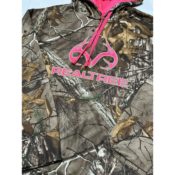 REALTREE Camo & Pink Women’s Size Small Performance Hoodie - Picture 10 of 10